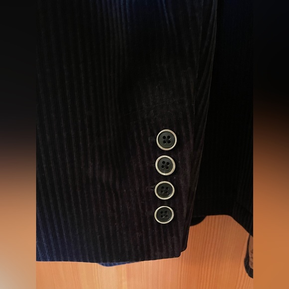 Assets Andrew Fezza black corduroy blazer - Size 50R - Picture 10 of 16